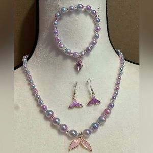 Handmade Beautiful Jewelry One Set Faux Pearl for Valentine’s Day’s 💌